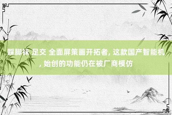 踩脚袜 足交 全面屏策画开拓者， 这款国产智能机， 始创的功能仍在被厂商模仿